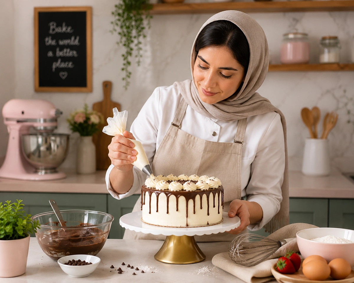 آکادمی شیرینی پزی ندا جعفری
